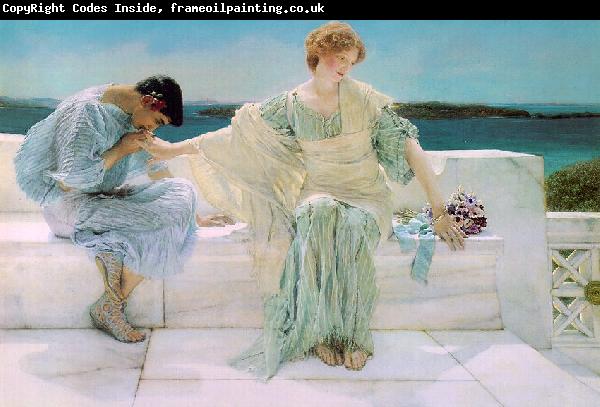 Alma Tadema  Ask Me No More